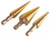 ZESTAW WIERTEŁ STOPNIOWYCH HSS TIN 3-20 MM HEX 3 SZT. (1 KPL)