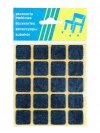 PODKŁADKA FILCOWA BLISTER BRĄZOWA 20*20MM - 20SZT (1 SZT)