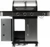 GRILL GAZOWY 3+1, STAL NIERDZEWNA 11.2KW (1 SZT)