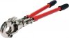 PRASKA HYDRAULICZNA RĘCZNA DO ZACISKANIA ZŁĄCZEK PEX-AL-PEX (1 KPL)