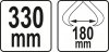 KLESZCZE DO PRZENOSZENIA DREWNA 330 MM (1 SZT)