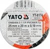TAŚMA ELEKTROIZOLACYJNA CZARNA 25MM*20M (1 SZT)