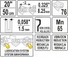 ŁAŃCUCH TNĄCY DO PILARKI 20'' .325 1.5MM 76Z (1 SZT)