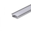Profil Aluminiowy V-TAC 2mb Anodowany, Klosz Mleczny, Wpuszczany, Cienkościenny VT-8106