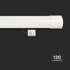Oprawa V-TAC 40W LED Liniowa Natynkowa SAMSUNG CHIP 120cm 120Lm/W CCT Zmiana Barwy VT-8340CCT 3000K-6500K 4800lm 3 Lata Gwarancj