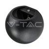 Kinkiet V-TAC BETON G9 LED Okrągly Ciemny Szary IP20 VT-891 2 Lata Gwarancji