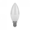 Żarówka LED V-TAC 4,5W E14 Świeczka (Opak. 3szt) VT-2076 2700K 470lm