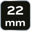 Nasadka sześciokątna długa 1/2, 22 mm, Superlock