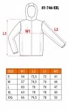 Bluza robocza ostrzegawcza, pomarańczowa, rozmiar XXL