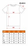 T-shirt roboczy z nadrukiem CAMO, rozmiar S