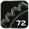 Klucz płasko-oczkowy z grzechotką, 8 mm