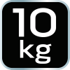 Młotek ślusarski 10 kg, trzonek z włókna szklanego