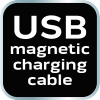 Latarka czołowa akumulatorowa 600 lm USB magnetyczne ładowanie CREE XPG3 LED