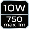 Naświetlacz bateryjny COB 750 lm