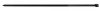 Opaski zaciskowe 4.8 x 370 mm, 75 szt., czarne