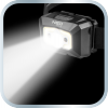 Latarka czołowa akumulatorowa USB 250 lm COB LED + czujnik ruchu