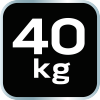 Przyssawka do szyb pojedyncza, 40 kg