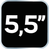 Klin plastikowy 5,5