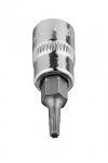 Końcówka TORX TX10 na nasadce 1/4, krótka, 37 mm