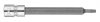 Końcówka TORX TX15 na nasadce 1/4, długa, 87 mm