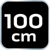 Poziomnica specjalna 100 cm, 5 libelli, różne kąty
