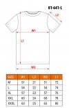 T-shirt z nadrukiem, FEEL THE BIT, rozmiar L