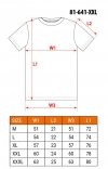 T-shirt z nadrukiem, FEEL THE BIT, rozmiar XXL