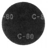 Siatka ścierna do gipsu na rzep 180 mm, K80, 5szt do szlifierki 59G263