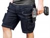 Krótkie spodenki DENIM,  rozmiar L