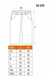 Krótkie spodenki DENIM,  rozmiar XL