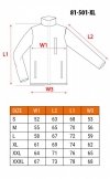 Bluza polarowa, szara, rozmiar XL