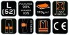 Spodnie robocze PREMIUM,4 way stretch, czarne, rozmiar L