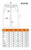 Krótkie spodenki PREMIUM, 4 way stretch, czarne, rozmiar XL