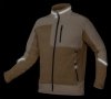 Bluza softshell OUTDOOR, beżowa, rozmiar XXXL