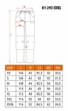 Spodnie robocze OUTDOOR, 4 way stretch, zielone-szare, rozmiar XXXL