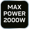 Termowentylator 2000W