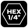 Wiertło gwintujące HSS TiN, M5x0,8 mm, Hex