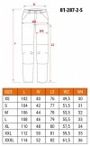 Spodnie robocze Mix&Match, Canvas, czarne, rozmiar S