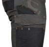 Spodnie robocze Mix&Match, Canvas, wzmocnienia z Cordury, zielone moro, rozmiar M