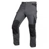 Spodnie robocze Mix&Match, Canvas, wzmocnienia z Cordury, szaro-czarne, rozmiar XXL
