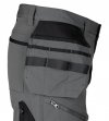 Spodnie robocze Mix&Match, 4 way stretch, z kaburami, Cordura, szaro-czarne, rozmiar XL