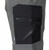 Spodnie robocze Mix&Match, 4 way stretch, z kaburami, Cordura, szaro-czarne, rozmiar XXXL