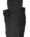 Spodnie robocze Mix&Match, 4 way stretch, z kaburami, Cordura, czarne, rozmiar XXL