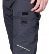 Spodnie robocze Mix&Match, stretch, szare, rozmiar XS