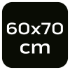 Worki na odpady 60 L, zielone z taśmą, 35 mic, 10 szt.
