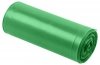Worki na odpady 200 L, zielone z taśmą, 40 mic, 10 szt.