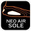 Półbuty robocze S1 SR Neo Air, stalowy podnosek, pomarańczowe, rozmiar 44