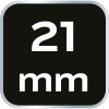 Nasadka sześciokątna 1/2, 21 mm, Superlock