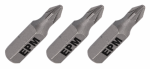 GROT, BIT, KOŃCÓWKA DO WKRĘTARKI 25MM 3SZT. PZ1 (1 KPL)