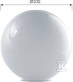 KLOSZ 400K-180PMMA BIAŁA KULA (SZT)